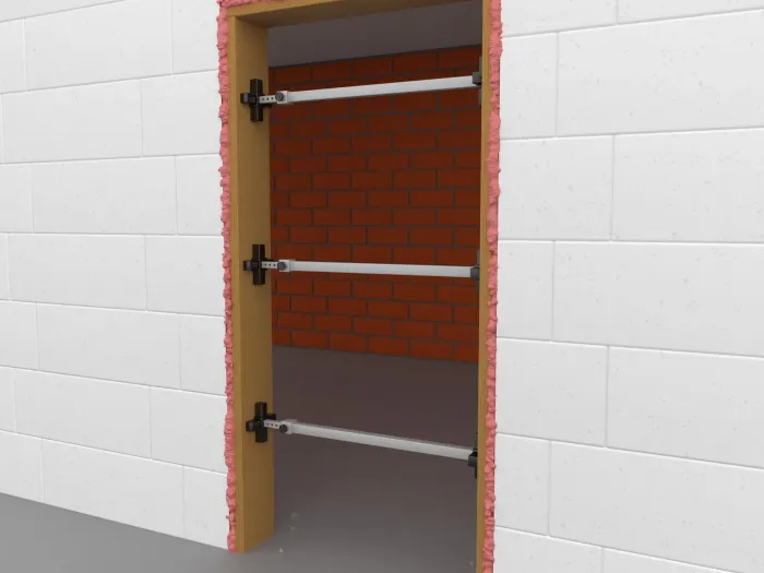 Soudafoam FR HY door installation 